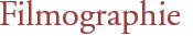 filmographie